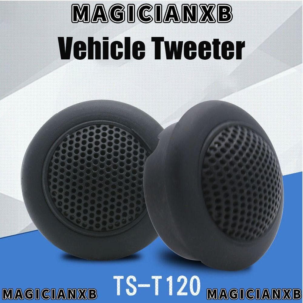 MAGICIANXB 1 คู่เครื่องเสียงรถยนต์, TS-T120 Hifi ทวีตเตอร์รถยนต์, Universal 89db ทวีตเตอร์ความถี่ Treble…