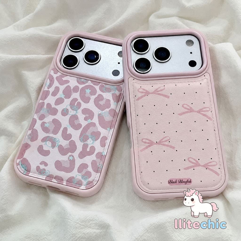 เคสหนังลายจุด ลายเสือดาวง สําหรับ iPhone 17 17 PRO 17 PRO MAX 18 PRO 18 PRO MAX 14 16 Plus 12 Pro 13…