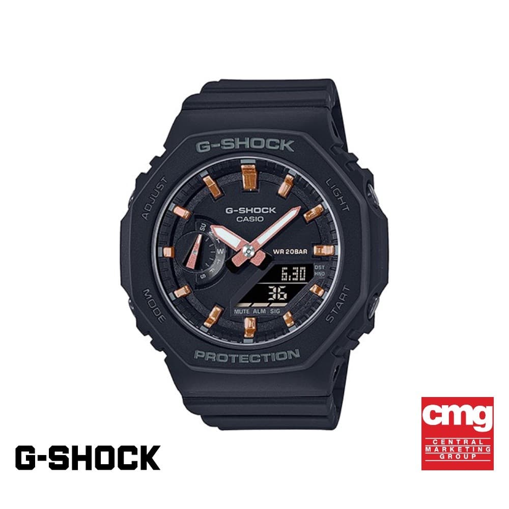 CASIO นาฬิกาข้อมือผู้หญิง G-SHOCK YOUTH รุ่น GMA-S2100-1ADR วัสดุเรซิ่น สีดํา