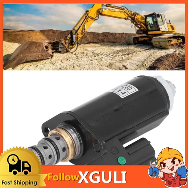 Xguli ปั๊มไฮดรอลิกแม่เหล็ก Langable อลูมิเนียมวาล์วสําหรับ Kobelco SK200-6 SK230-6-6-Reampling Hard เงื่อนไข