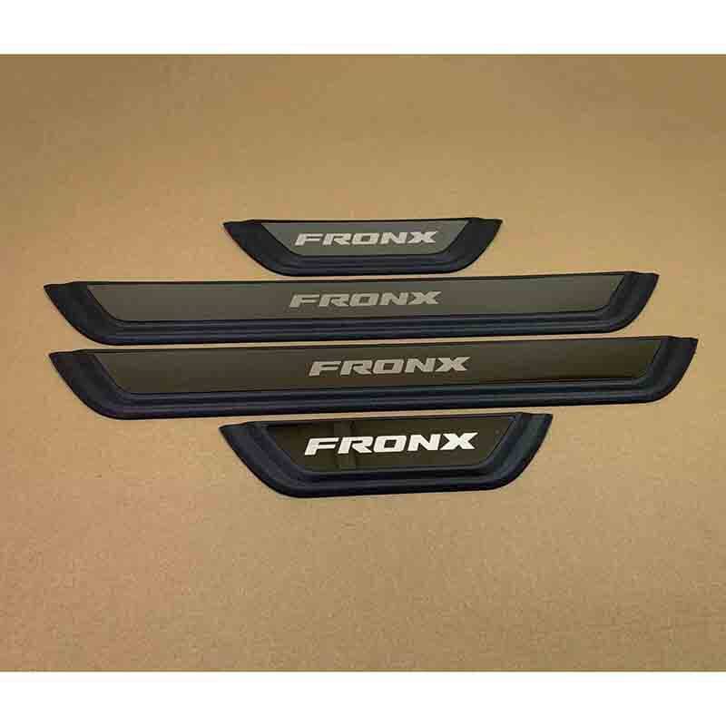 Suzuki Fronx แถบกันรอยขีดข่วนประตูรถ สแตนเลส แถบกาบประตู ประตูรถยนต์ (4ชิ้น) แผงครอบ กันรอย…