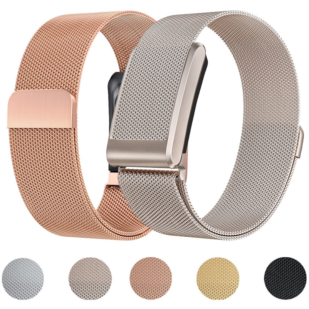 Milanese สายนาฬิกาโลหะสําหรับ WHOOP 5.0 MG หัวเข็มขัดแม่เหล็ก Smartwatch สบาย Watchband WHOOP 5.0/5.0 MG…