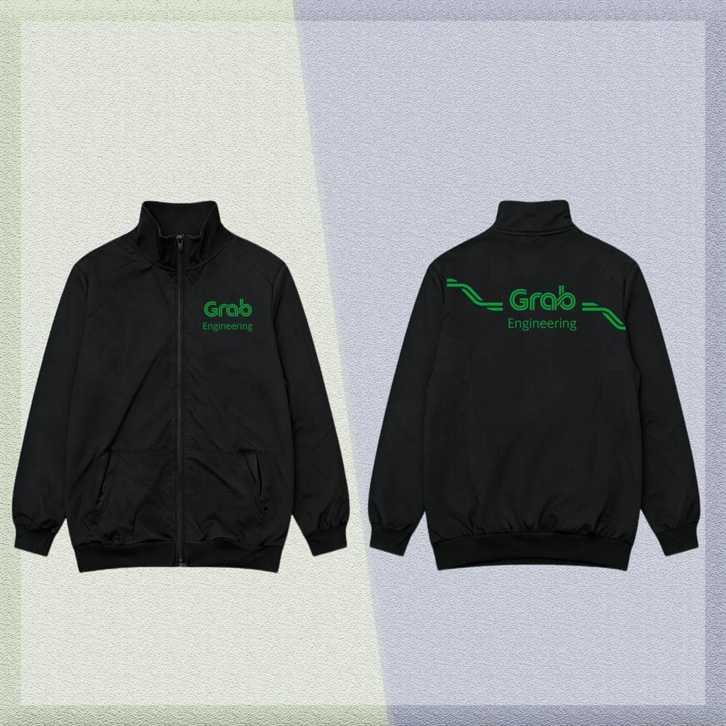 Grab Team Hoodie Jacket | Comfortable Zip-Up cardigan | เสื้อฮู้ดมีซิป Grab งานผ้านุ่ม…