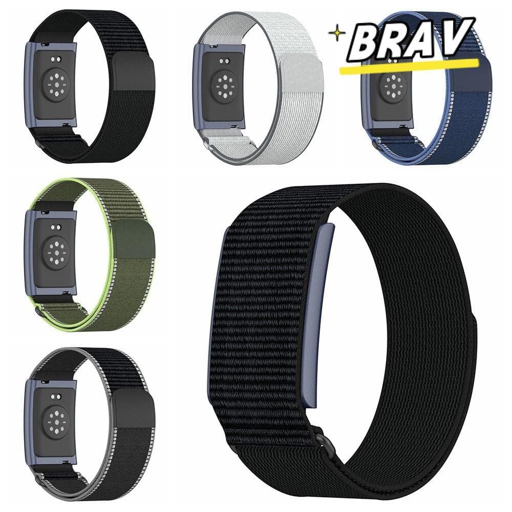 BRAV Sport Band Bicep Band, Nylon Loop Design Fitness Tracker Strap, สายรัดข้อมือทดแทนระบายอากาศแบบปรับได้สําห… รูปที่ 1
