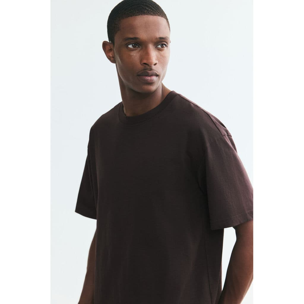 H&M(เอชแอนด์เอ็ม) เสื้อยืดทรงหลวม Men Loose Fit T-shirt 1309319_2