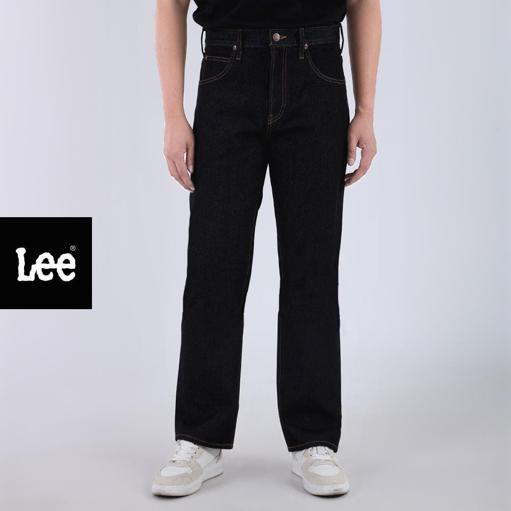 LEE กางเกงยีนส์ผู้ชาย เอวกลาง ทรงกระบอก(กลาง) Chicago รุ่น LE S526MCHIF01 สีมิดไนท์
