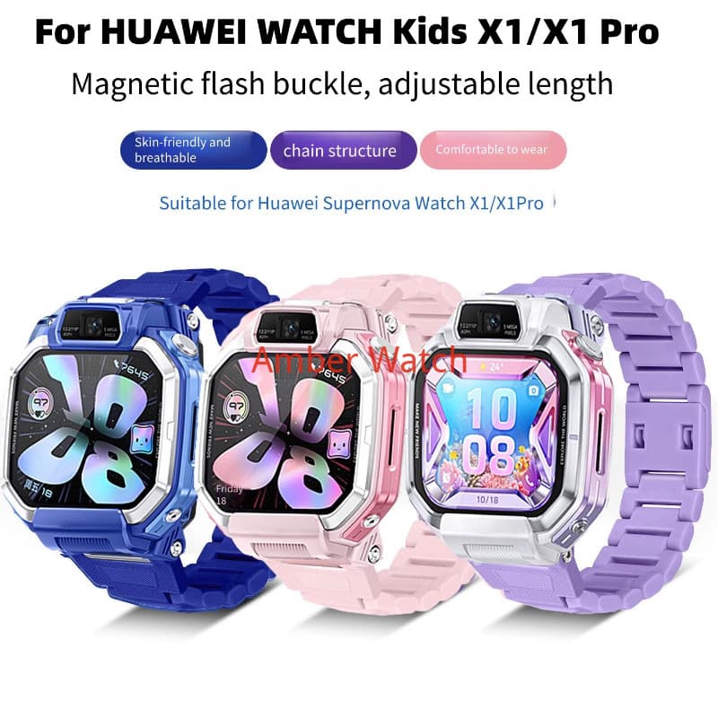 แม่เหล็กสําหรับ HUAWEI WATCH Kids X1/X1 Pro สายนาฬิกา HUAWEI WATCH Kids X1 สายนาฬิกา HUAWEI WATCH Kids X1 Pro…