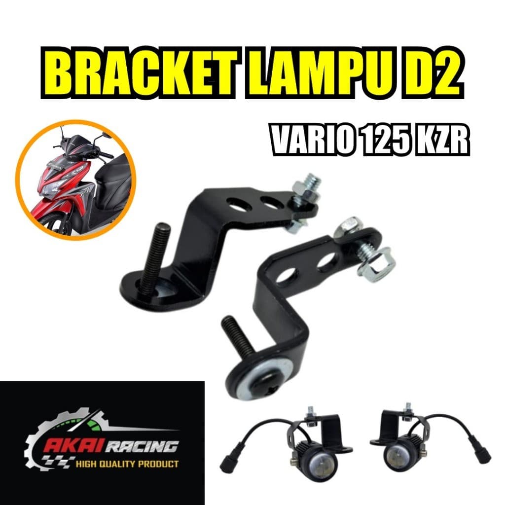 D2 ขายึดไฟสปอร์ตไลท์มอเตอร์ไซค์สําหรับ Vario 125 KZR รูปที่ 1