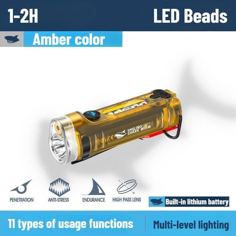 EDC ไฟฉาย Mini Super Bright ไฟฉายพวงกุญแจแบบพกพาไฟฉายอินฟราเรดด้านข้างโคมไฟแสงสีม่วงอเนกประสงค์