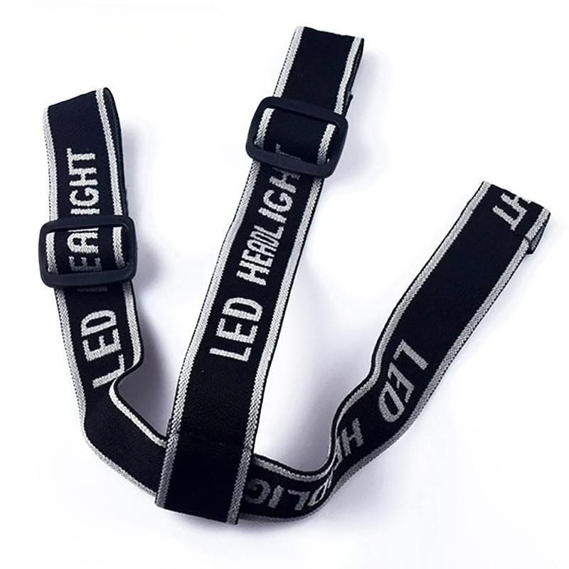 แถบคาดศีรษะยืดหยุ่นสูง ปรับได้อเนกประสงค์ สําหรับไฟหน้าจักรยาน LED