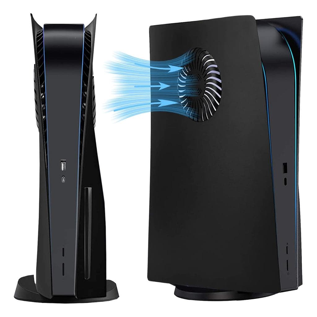 Faceplate สําหรับ PS5 พร้อม Cooling Vent Face แผ่นคอนโซลสําหรับ Disc Edition เปลี่ยนแผ่นด้านข้าง Shell…