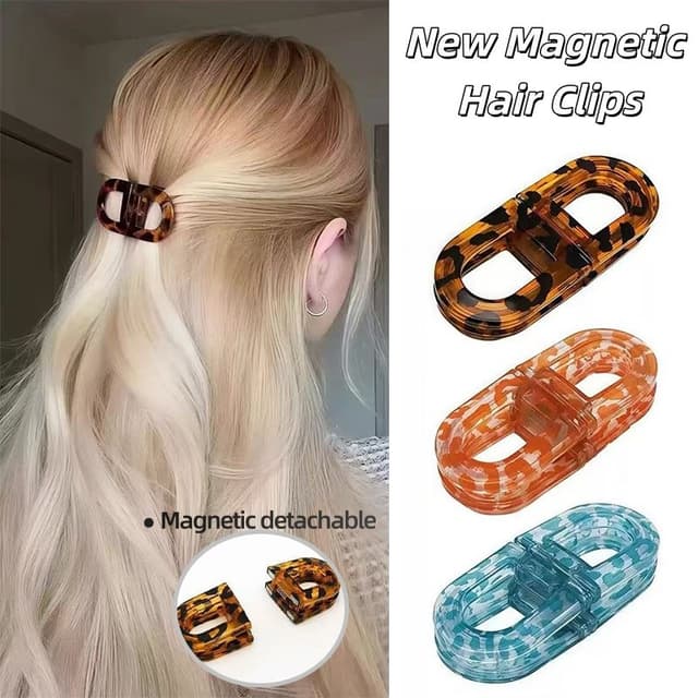 ของใหม่! กิ๊บโบว์แม่เหล็ก แบบครึ่งผูก สวยงามสําหรับเสิรมความเก๋ให้ทรงผม