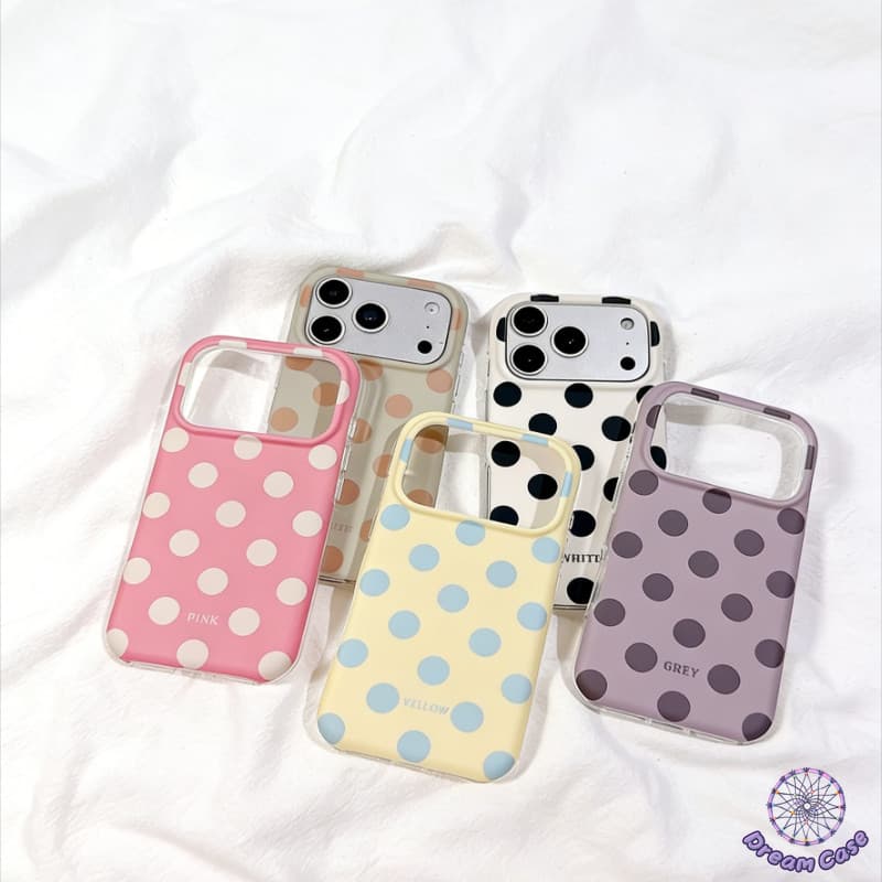เคสไอโฟน17 15 13เคสIMD ลายจุดสไตล์ฮิต สําหรับ iPhone 16 15 17 air 12 14 13 Pro Max 7 8 15 16 14 Plus SE XR X…