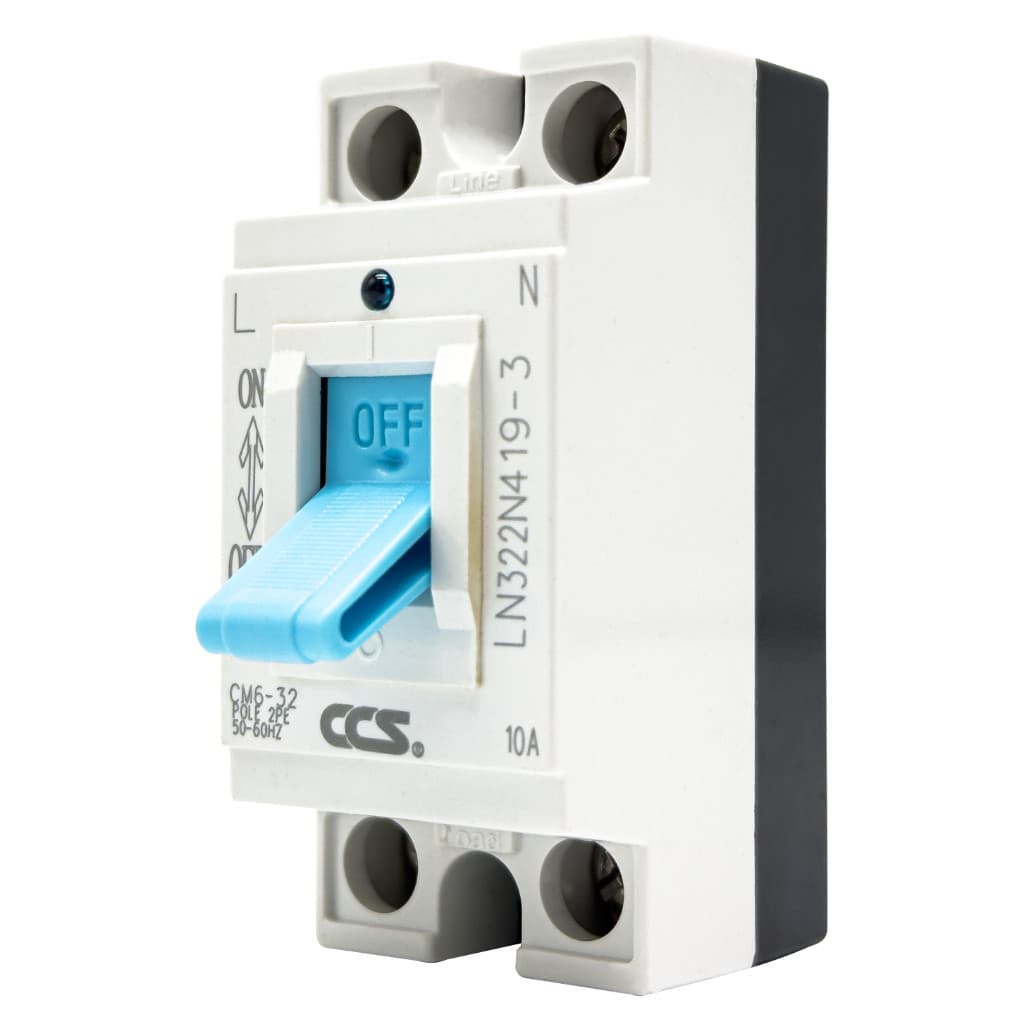 เบรกเกอร์ตัดไฟอัตโนมัติ CCS Safety Breaker รุ่น CM6-32 (รับประกัน 5 ปี)