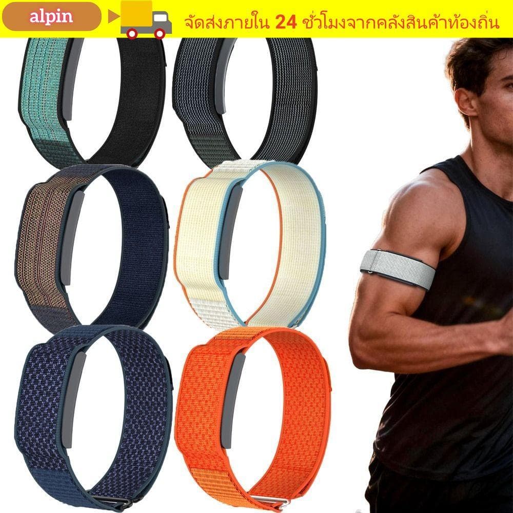 ALPIN Fitness Tracker สายรัด,22 มม.,ห่วงออกแบบBreathableไนลอนBicep BandสําหรับAmazfit Helioสายรัด