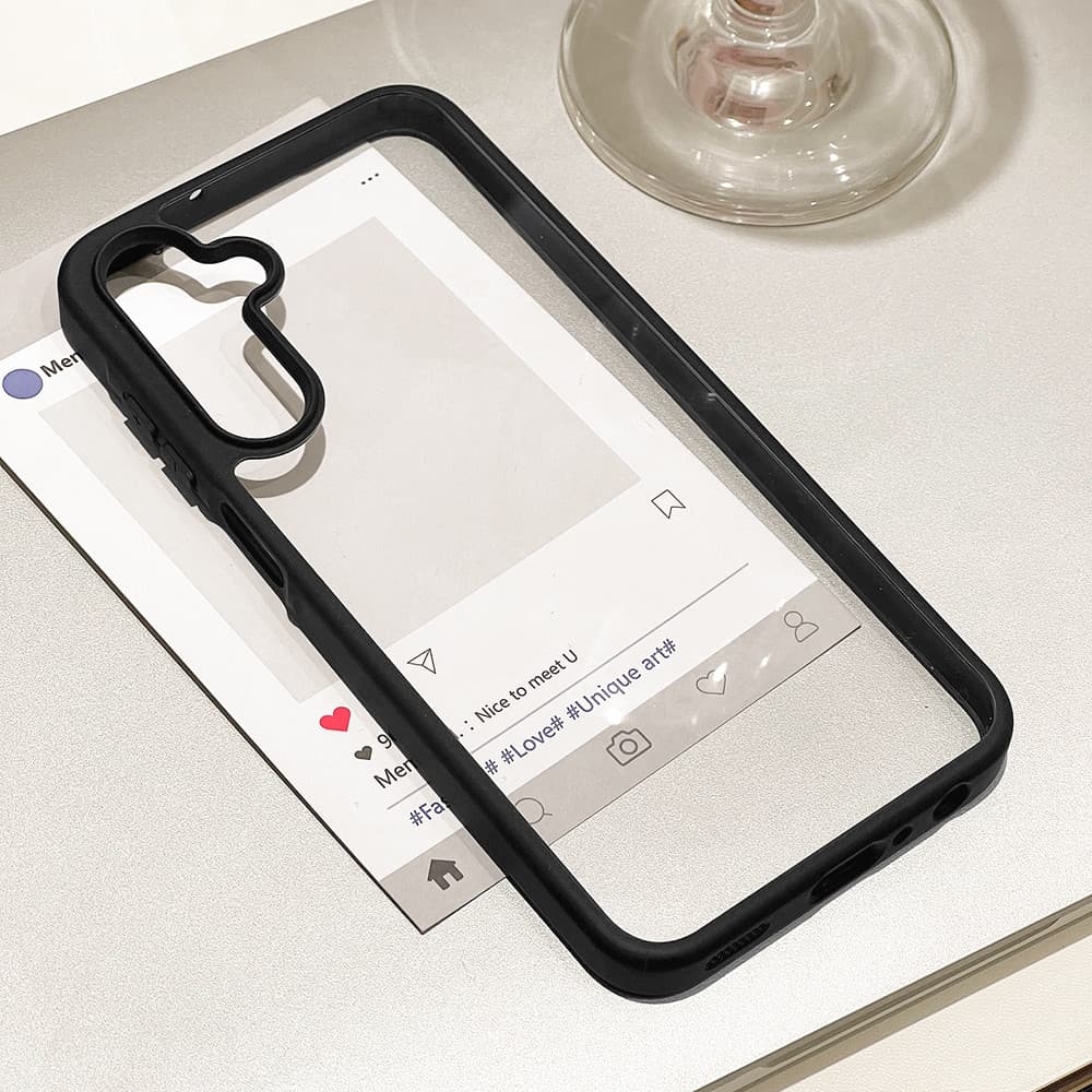ผิวด้าน อะคริลิคโปร่งใสเคส For Samsung A07 A17 A37 A57 A05S A15 A06 A16 A08 A18 A55 A56 A14 A35 A54 S26 S25…