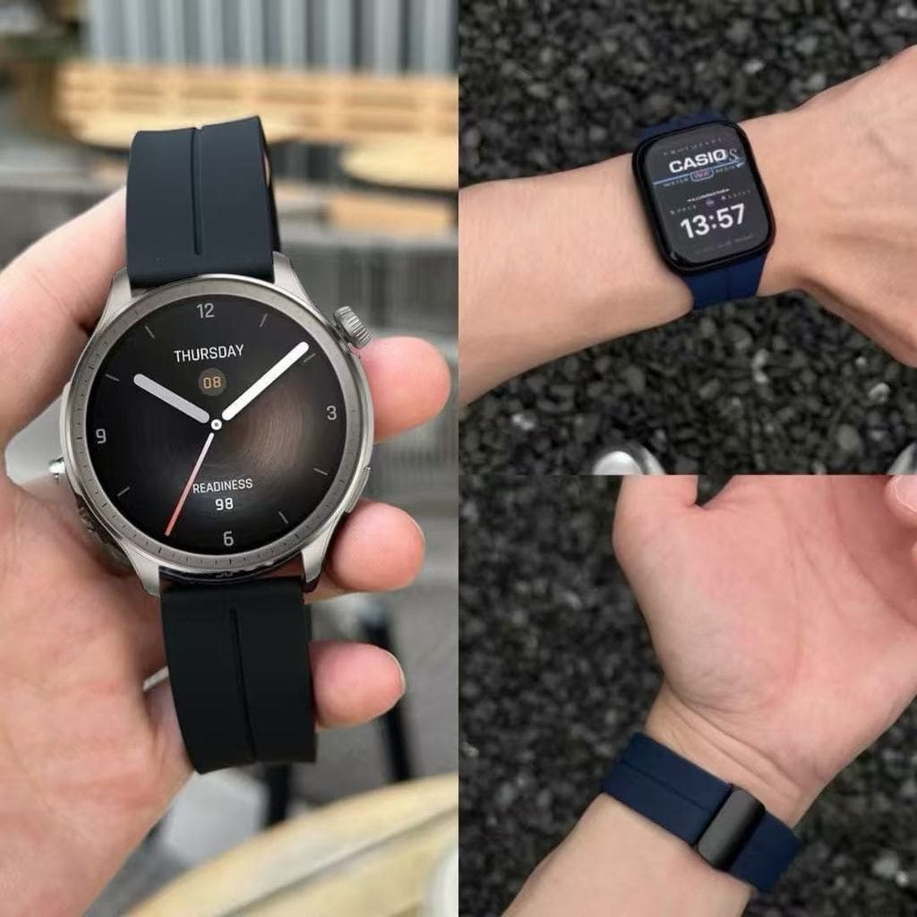 สายนาฬิกาAmzfit GTR 47mm/GTR2/GTR3/GTR4/active2/active/balance/balance2/bip5 bip6 GTS2/GTS3/GTS4/