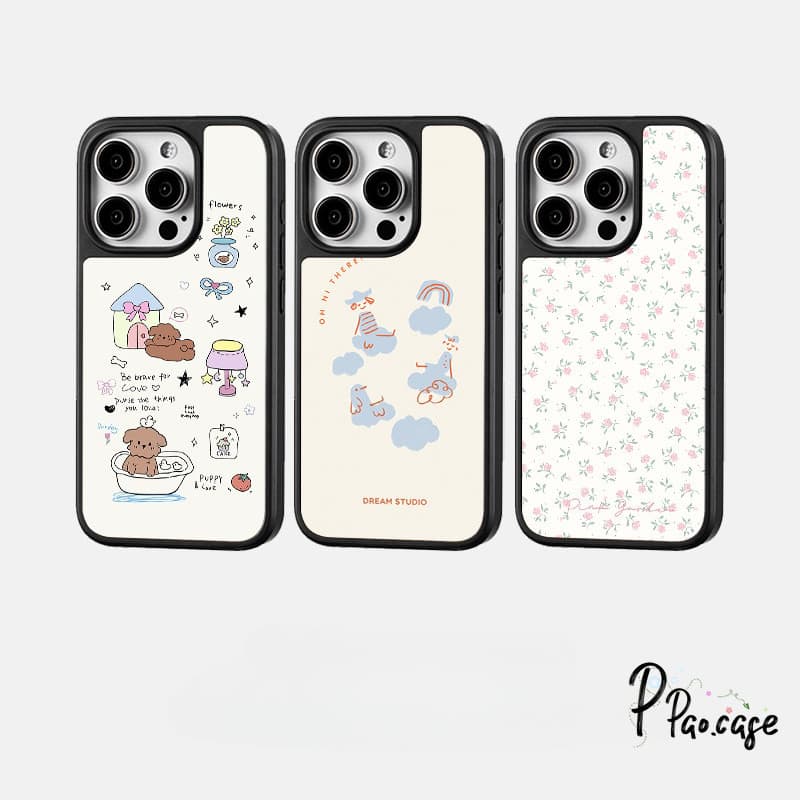 เคสไอโฟน11 17 18เคสอะคริลิค ลายหมีดอกไม้รุ้งน่ารักฮิต สําหรับ IPhone 17 18 16 11 16E 13 15 12 Pro Max 16 Plus…