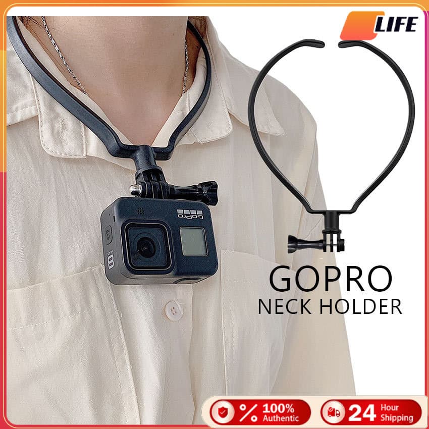 รองรับCOD!ขายึดคล้องคอ สําหรับกล้องNeck Camera Holder Mount for GoPro Hero 11/10/9/8/7/6/5/4