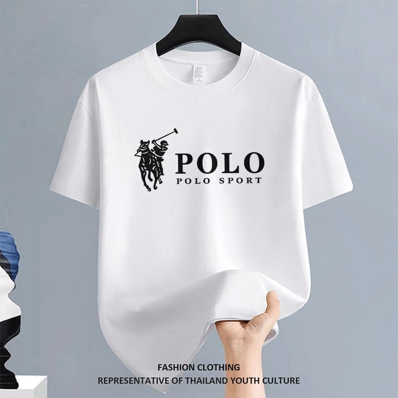 สตรีทแฟชั่น สีขาว-ดํา คอกลม เสื้อยืดแฟชั่น เสื้อยืดวัยรุ่น OVERSIZE เสื้อยืด เสื้อยืดผู้ชาย เสื้อยืดผู้ชาย…