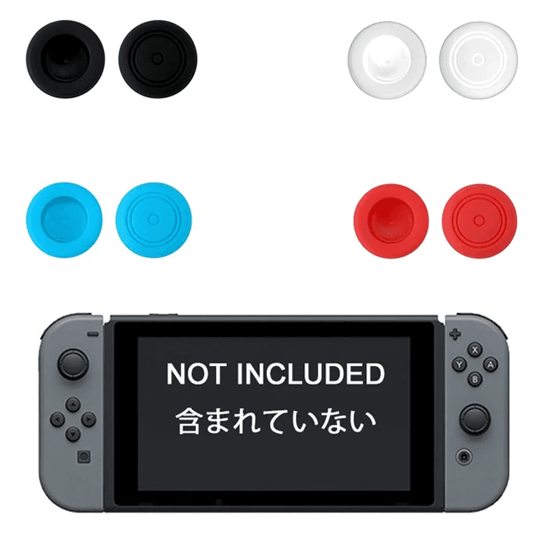 ฝาครอบหัวจับซิลิโคน อุปกรณ์เสริมสําหรับจอย Nintendo Switch