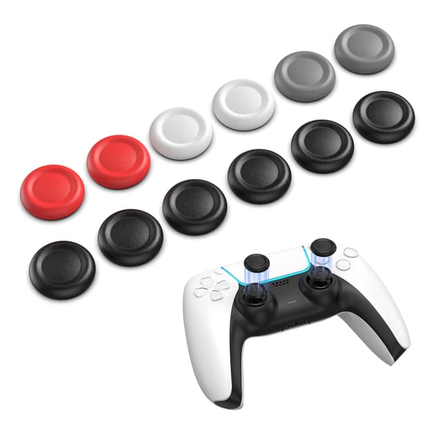 จุกอนาล็อกสํารองสําหรับจอย PS5/PS4 (แพ็ค 12 ชิ้น)