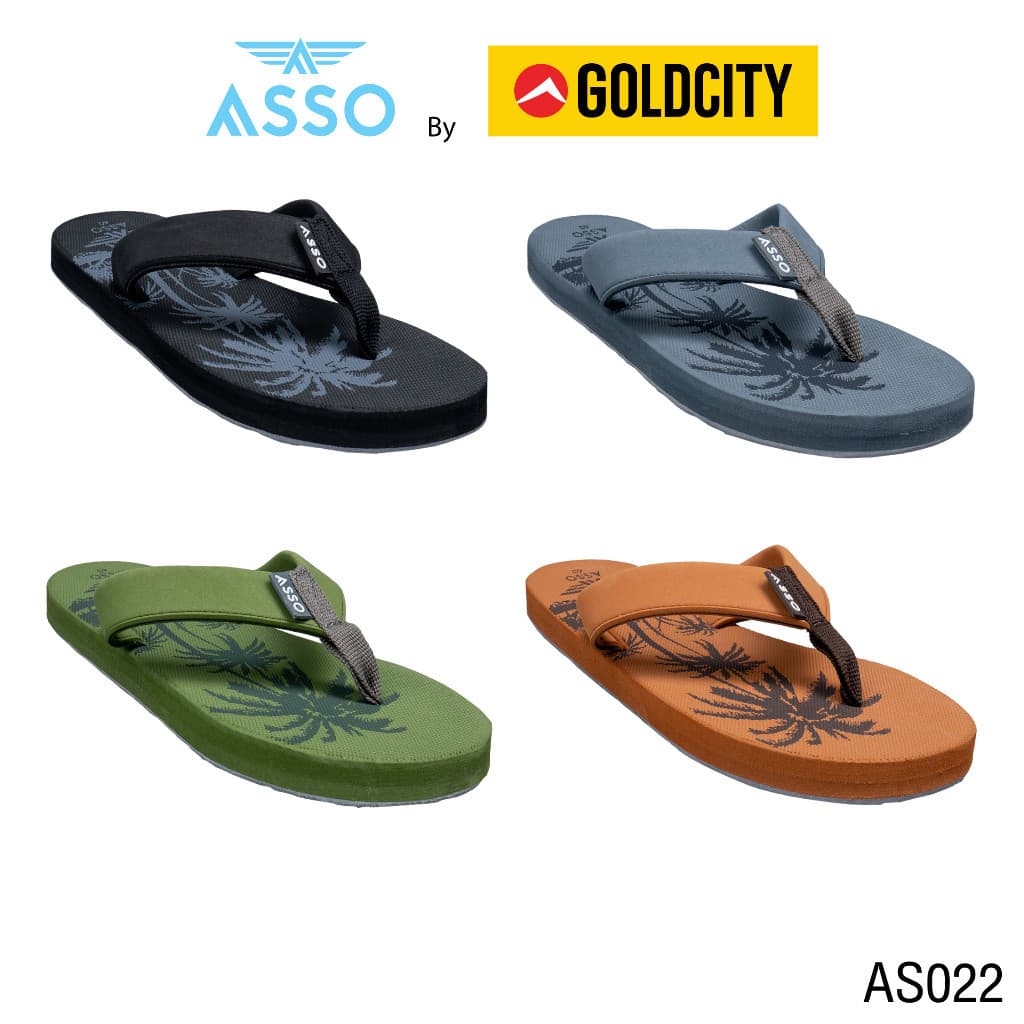 GOLDCITY รองเท้าแตะ แบบหนีบ UNISEX ใส่สบาย น้ําหนักเบา กันลื่น (37-45) รุ่น AS022