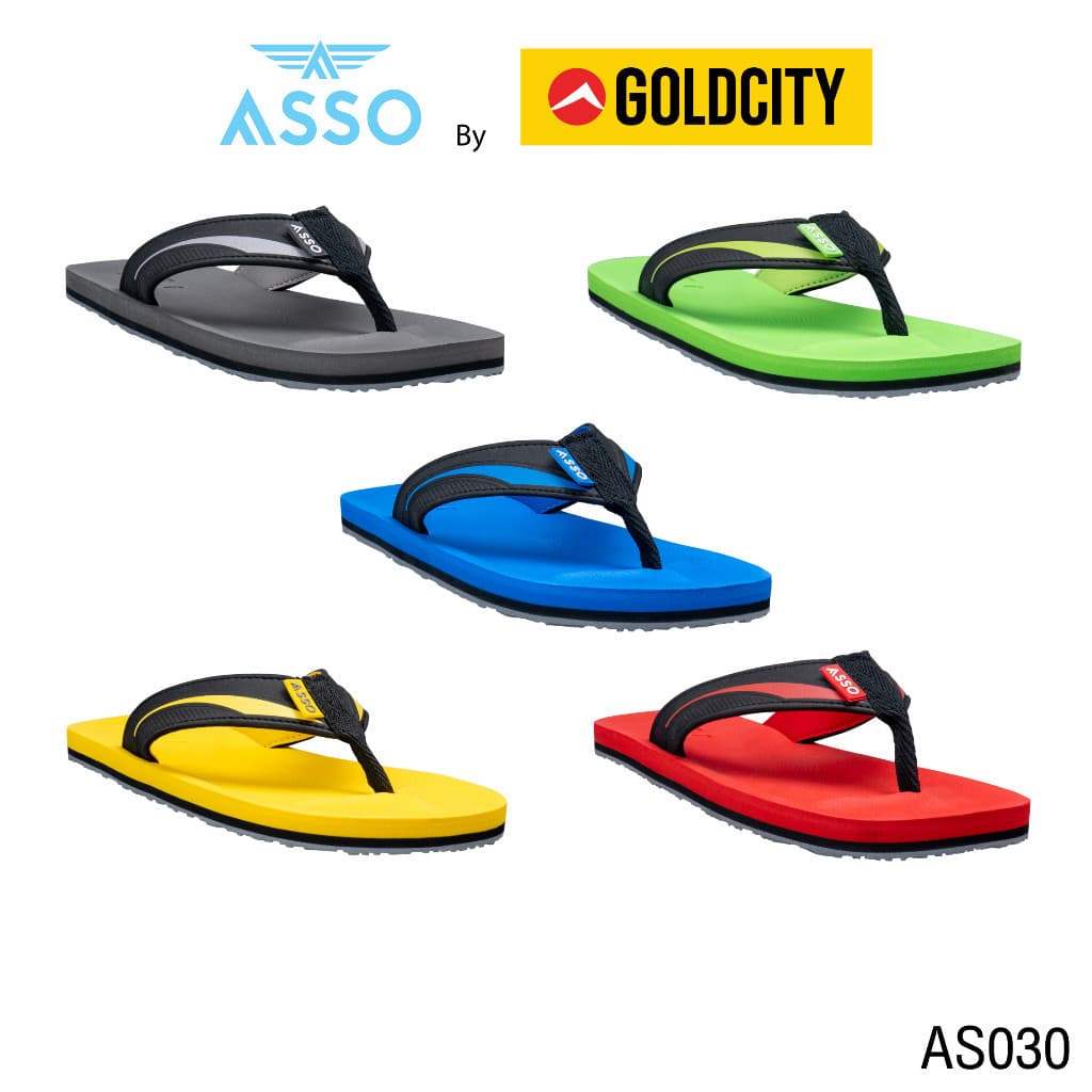 GOLDCITY รองเท้าแตะ แบบหนีบ UNISEX ใส่สบาย น้ําหนักเบา กันลื่น (37-45) รุ่น AS030