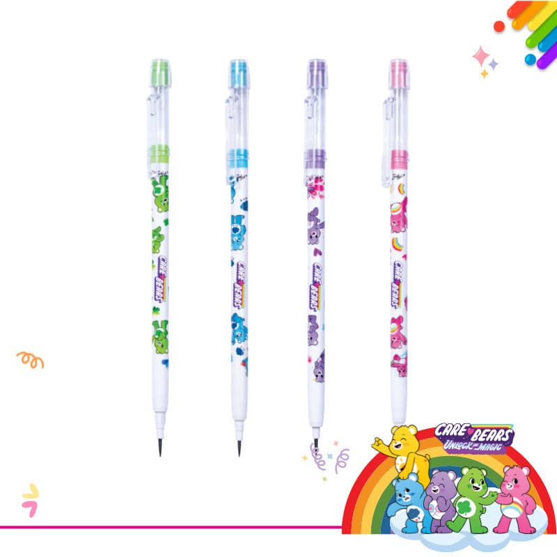 Elfen Plus ดินสอ ดินสอต่อไส้ 10 ไส้ แคร์แบร์ จํานวน 1 แท่ง (คละลาย)