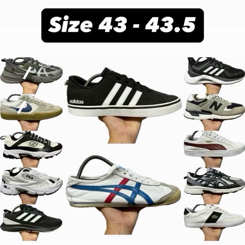 รองเท้าผ้าใบ รองเท้าวิ่ง รองเท้ามือสองของเท้ (ทักแชทก่อนสั่งซื้อเนื่องจากสินค้ามีแค่คู่เดียว)!!️