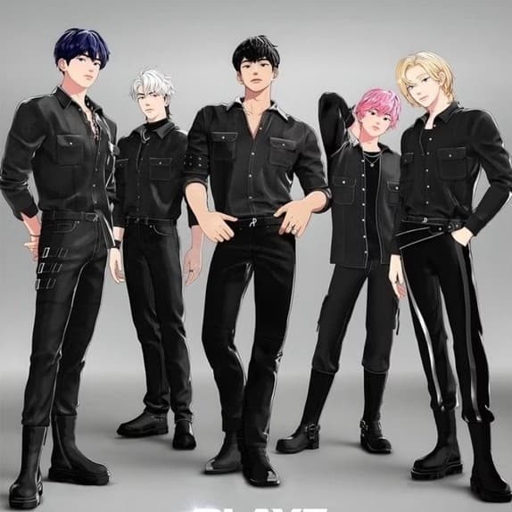การ์ดแข็งใส่ตั๋วอ่อนเลเซอร์ 2026 PLAVE World Tour [KEEP IT MANIC] in Bangkok