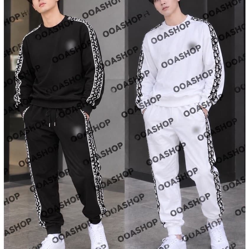 รวมชุดเช็ทแบรนด์กางเกงขายาว+เสื้อแขนยาวผ้าCotton