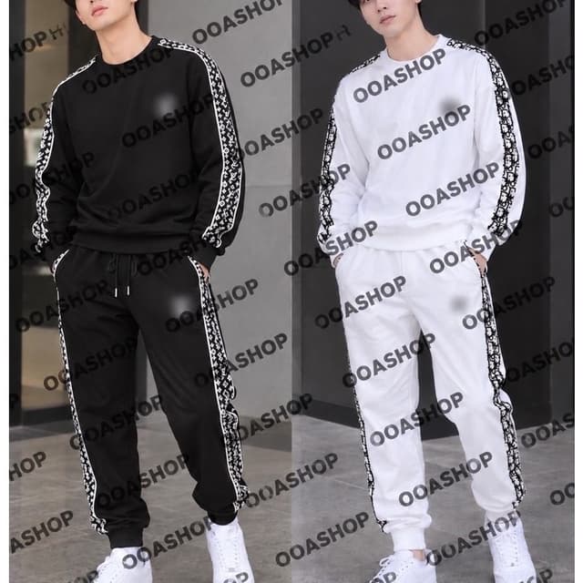 รวมชุดเช็ทแบรนด์กางเกงขายาว+เสื้อแขนยาวผ้าCotton