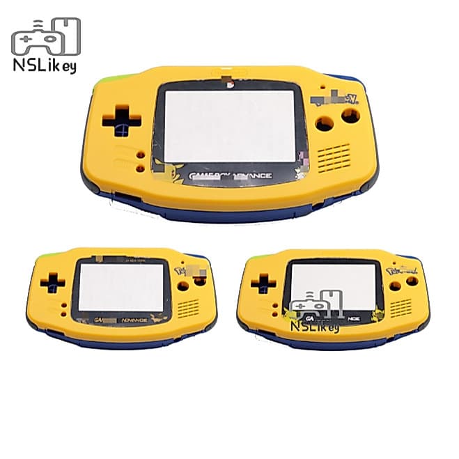 NSLikey Limited Edition เปลือกเปลี่ยนชุดเต็มเข้ากันได้กับคอนโซล Gameboy Advance GBA