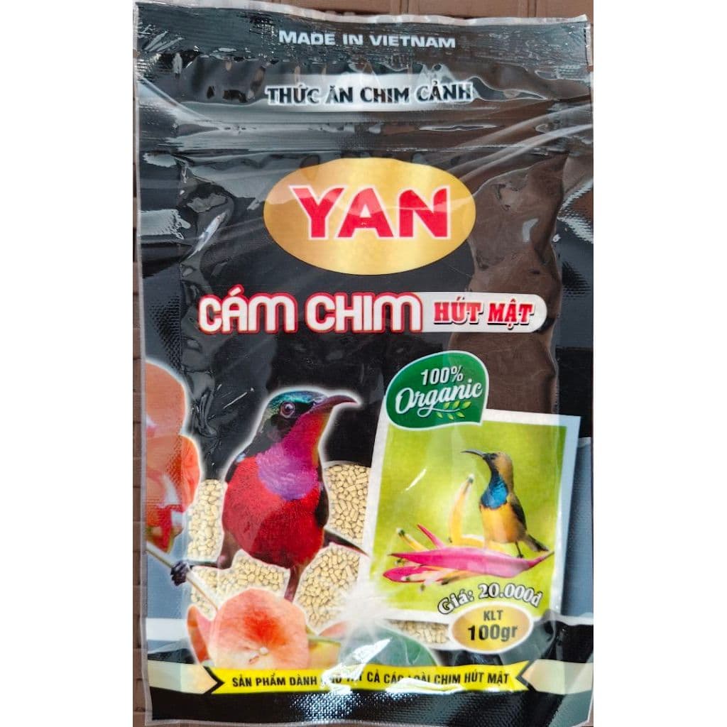 อาหารนกกินปลี Yan สูตรเลี้ยงจากเวียดนาม (ซองดํา)