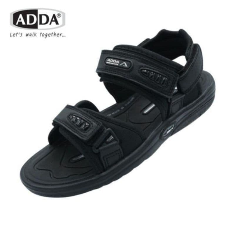 Hot item ส่งไว!!! ราคาถูกที่สุด!!! Adda รุ่น 2N36 ของแท้ 100% รองเท้ารัดส้นชาย-หญิง ดํา ไซส์ 4 - 11