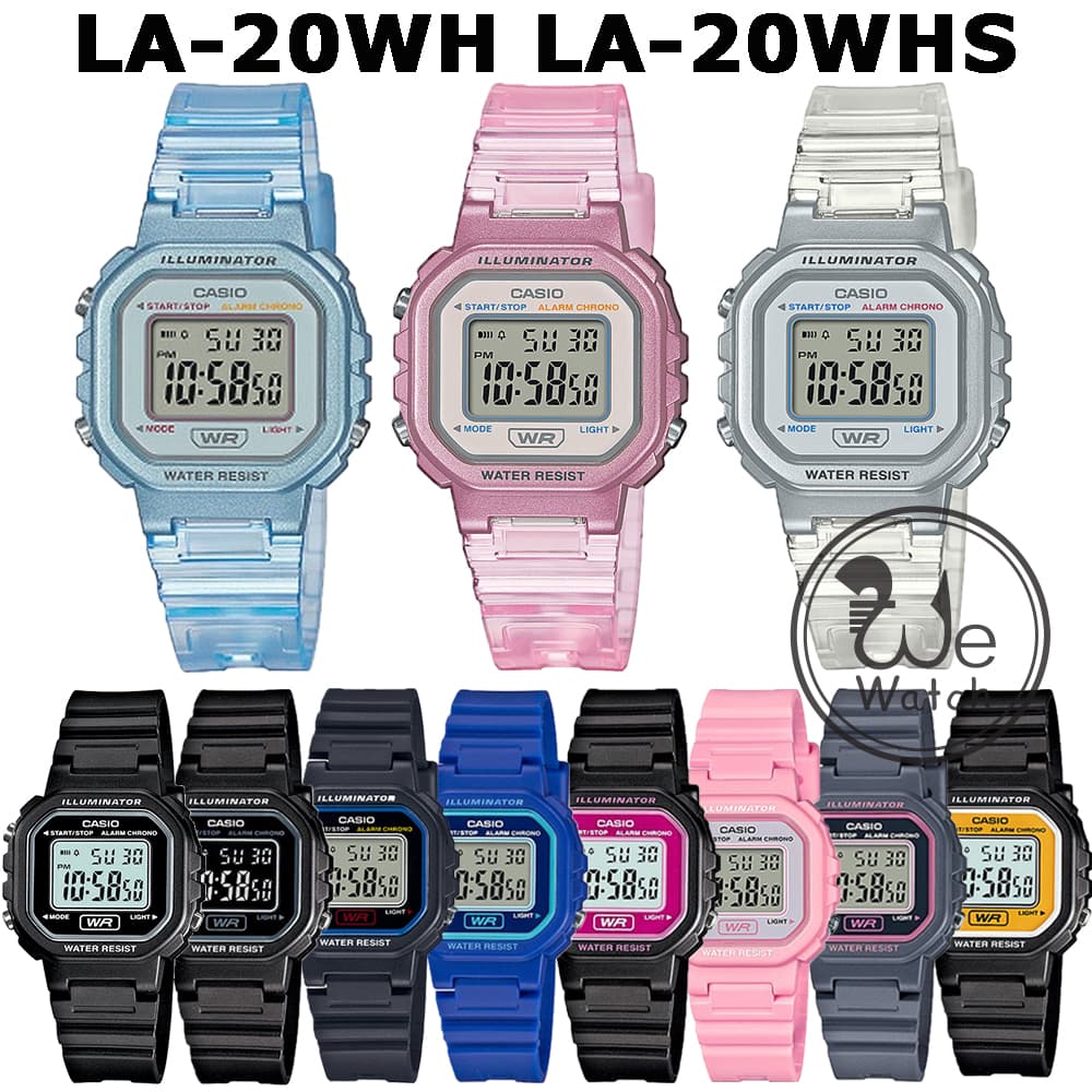 !!ประกัน1ปีและกล่อง CMG!! CASIO ของแท้ รุ่น LA-20WH LA-20WHS นาฬิกาขนาดเล็ก DIGITAL เหมาะกับผู้หญิงและเด็ก…
