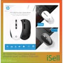 !!! เมาส์ไร้สาย ไร้เสียงคลิก HP (Hewlett-Packard) S1000 Silent Mouse USB Wireless Mouse 1600DPI USB