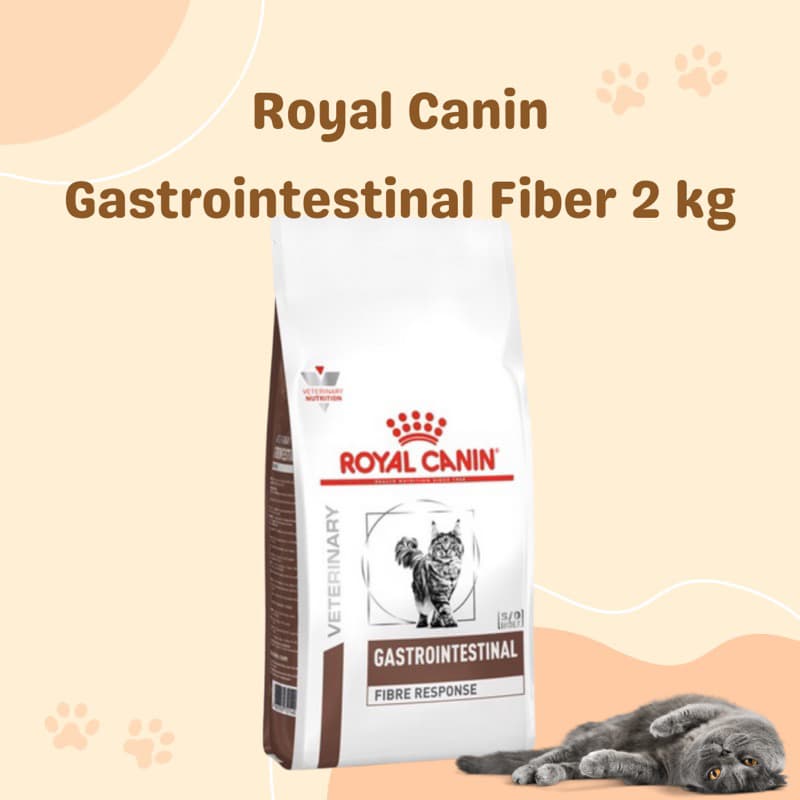 exp.11/2027 Royal canin Fibre Response โรยัลคานิน สูตรสําหรับแมวท้องผูก ปรับสมดุลลําไส้ ขนาด 2kg