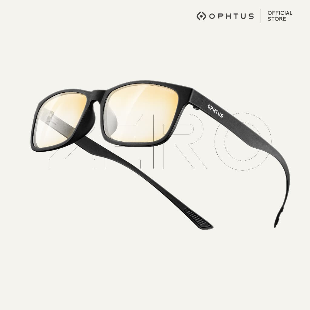 OPHTUS แว่นกรองแสงสําหรับเกมเมอร์ รุ่น Zero เลนส์ RetinaX Amber