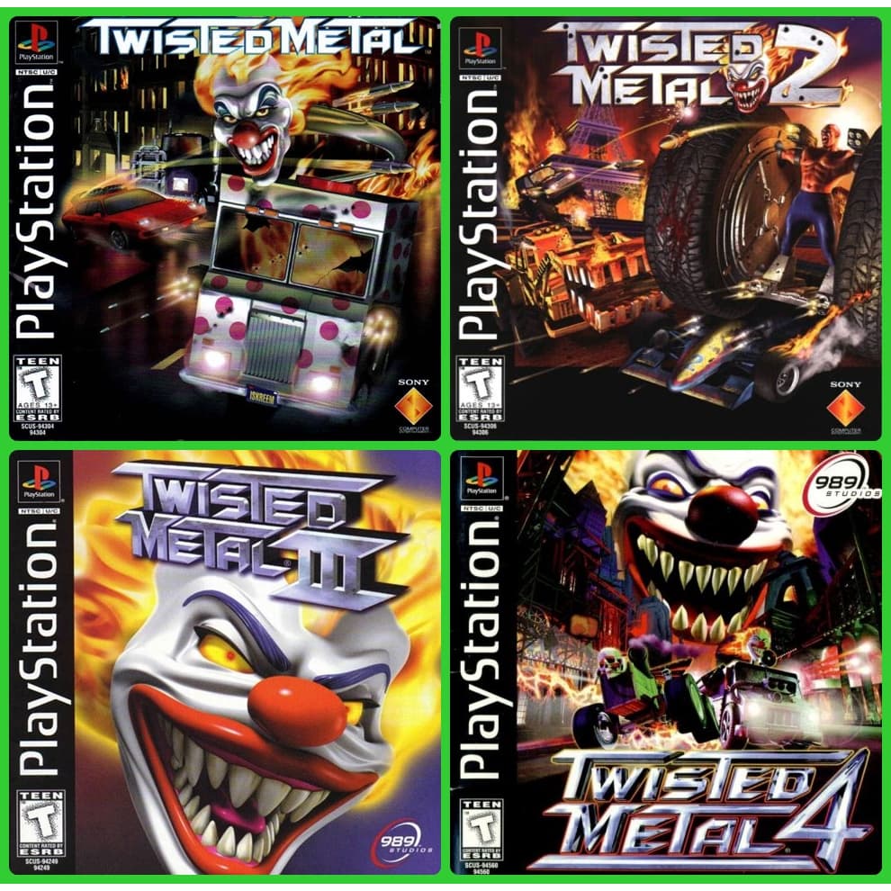 Twisted แผ่นเกม PS1 PS2 แผ่นสําหลับเครื่องแปลงระบบ