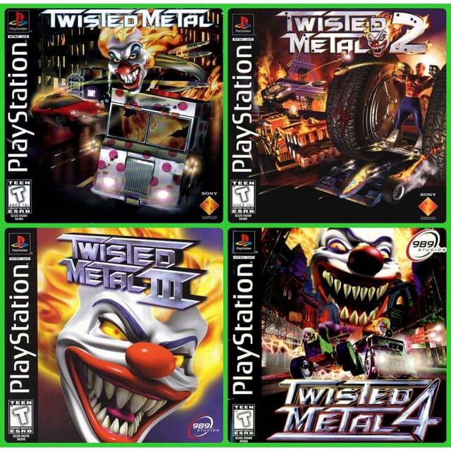 Twisted แผ่นเกม PS1 PS2 แผ่นสําหลับเครื่องแปลงระบบ