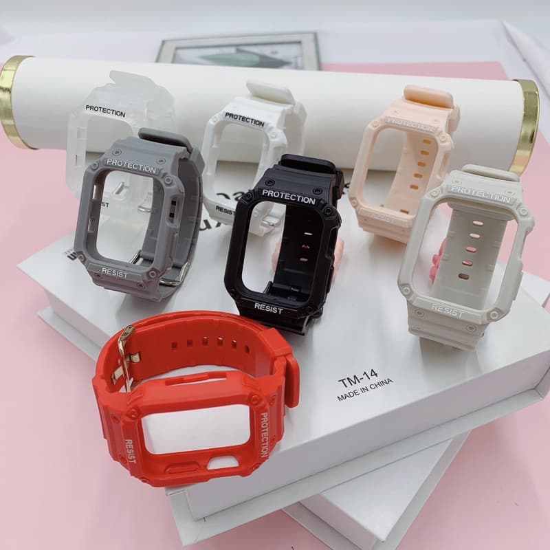จากไทย สาย watch 6 7 8 5 4 3 2 1 สาย ice world Steel ใส่ได้ทั้ง 6 SE ขนาด 38/40 & 42/44mm 41mm 45mm