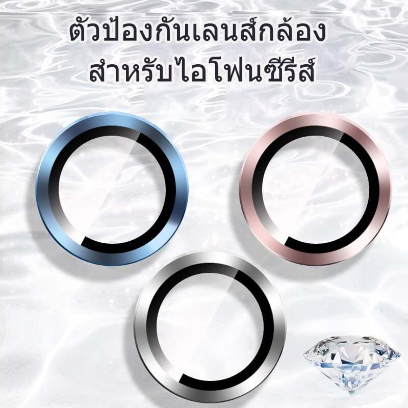 ฟิล์มกล้องสําหรับ for iPhone 17 16 15 Pro Max 11 14 12 13 Pro Max 12 mini Air ฟิล์มหลัง กระจกกล้อง กล้องหลัง…