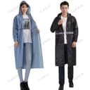 สินค้าในไทย พร้อมส่ง เสื้อกันฝนมีฮู้ด เสื้อกันฝนผู้ใหญ่หนา ชุดกันฝน มีแถบสะท้อนแสง เสื้อมอเตอร์ไซค์ raincoat