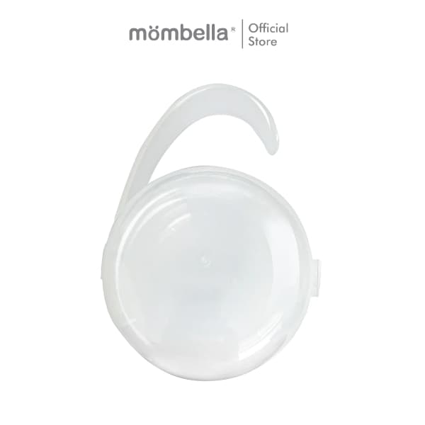 Mombella กล่องเก็บยางกัด มีฝาปิด มีหูหิ้ว คล้องกับรถเข็นได้ (ไม่รวมสินค้าภายในกล่อง)