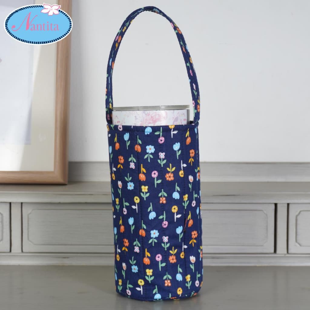Nantita กระเป๋าใส่แก้วน้ําหูหิ้ว BCC082