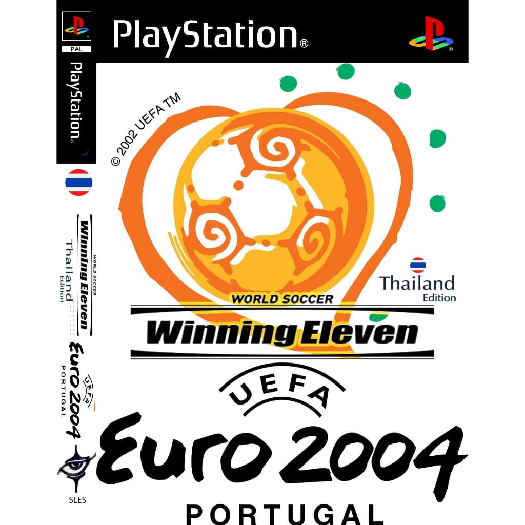 PlayStation1 - Winning Eleven Thai Edition Euro 2004 - Eng Ver. / มีเสียงพากษ์ไทย + มีทีมชาติไทย.