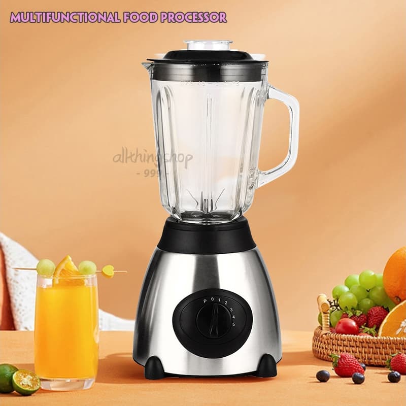 เครื่องปั่นอเนกประสงค์ 850W ใบมีดสแตนเลส ความจุใหญ่ 1.5 ลิตร กําลังสูง เครื่องปั่นน้ําผลไม้ A2604