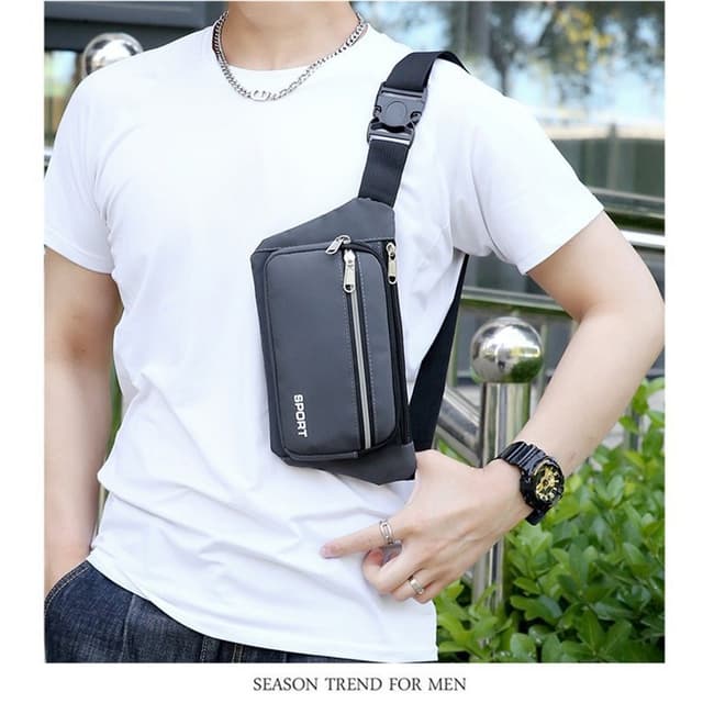 CRJ122 กระเป๋าคาดเอว ใส่โทรศัพท์มือถือ อเนกประสงค์ จุของได้เยอะ กันน้ํา ทนต่อการสึกหรอ สไตล์นักธุรกิจ…